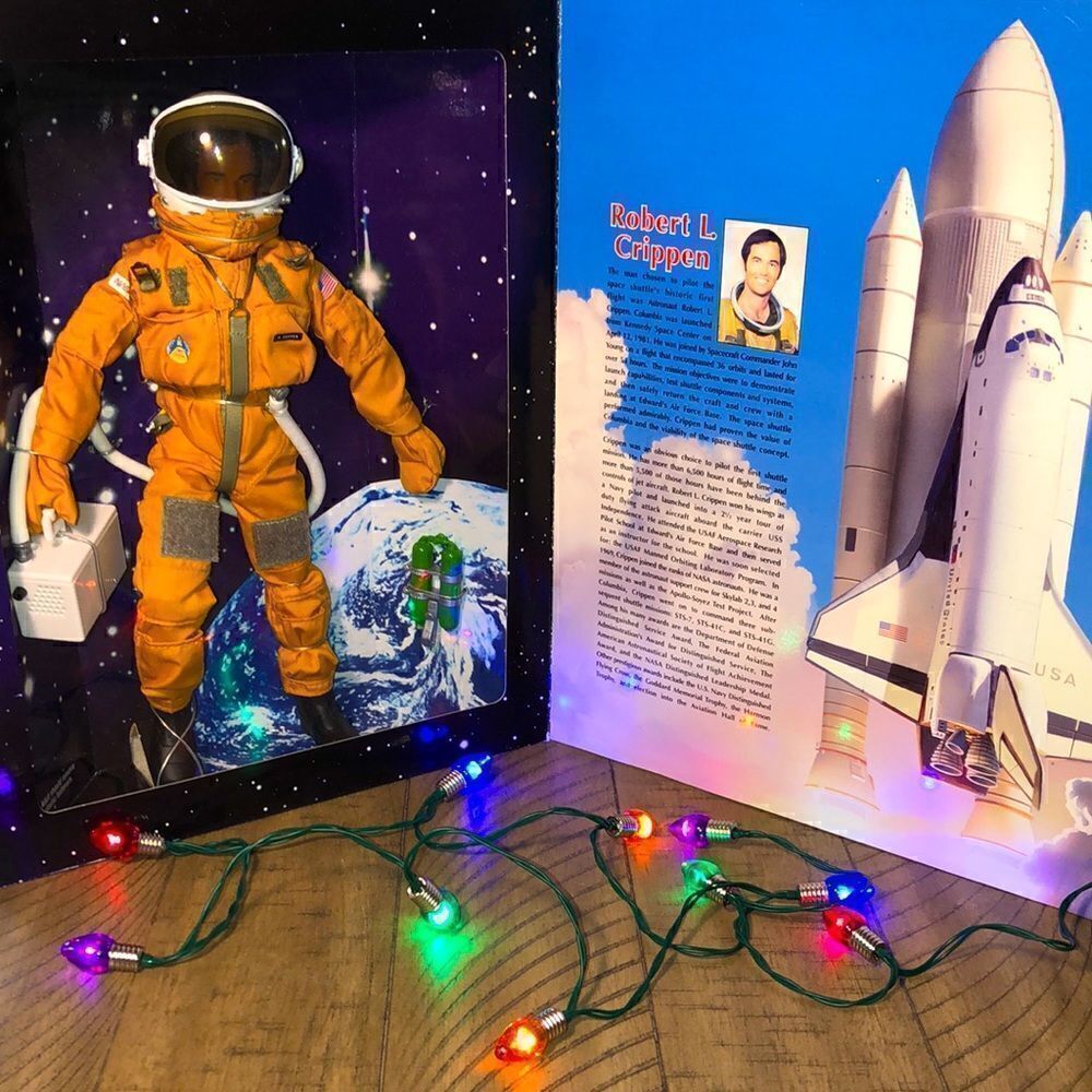 NEW GI Joe Classic Collection 1997 Shuttle Astronaut Robert Crippen. Limited Ed.